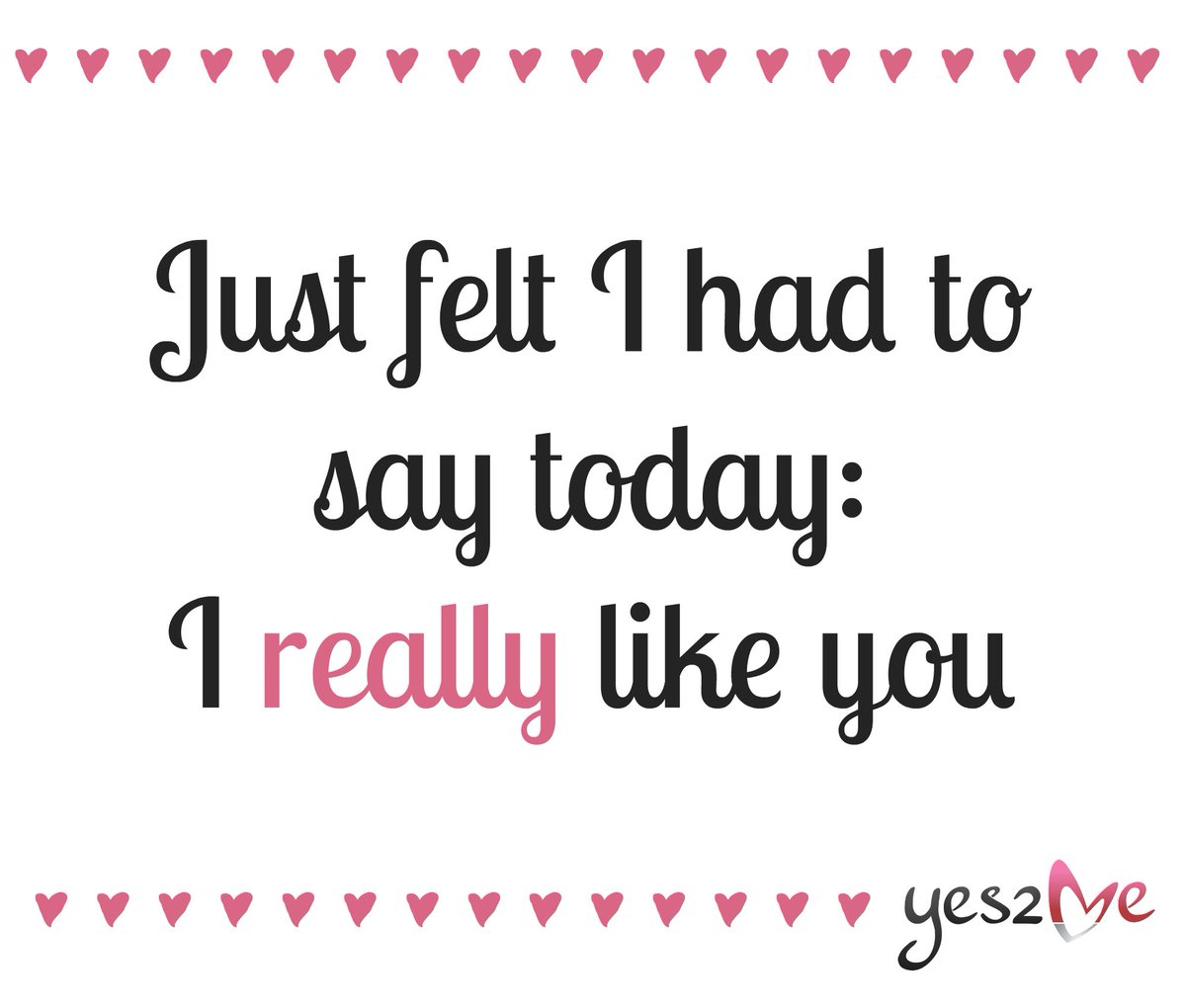 proudly_yes2me's tweet photo. Ik vind je tof, leuk, gezellig, zorgzaam, lief. Kortom i really like you!
#yes2me #jebenttofzoalsjebent #goedemorgen https://t.co/5zT6p5v3Jm