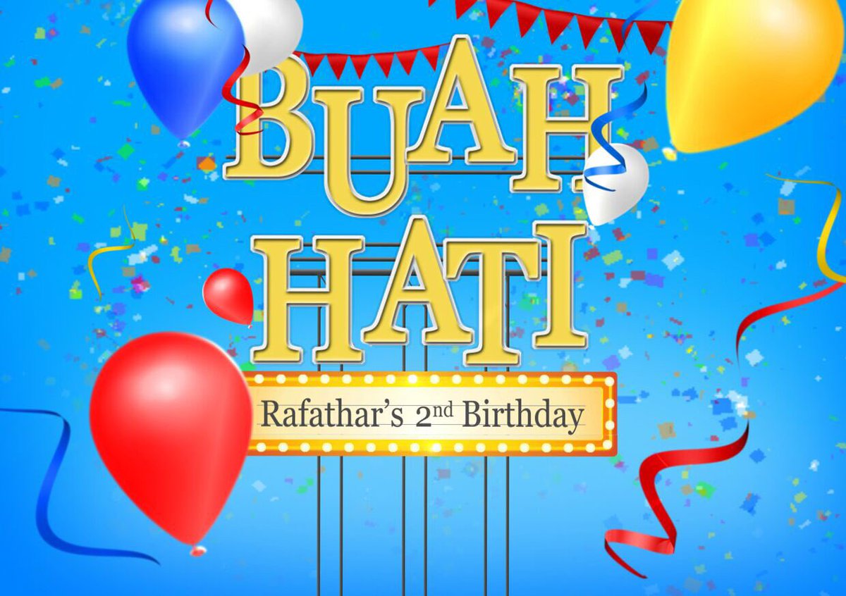 TRANSTV_CORP's tweet photo. Mau hadiah menarik dari Raffi Ahmad? Tungguin yaa LIVE Buah Hati Rafathar 2nd Birthday, 1 JAM LAGI! https://t.co/C1qCCmproY