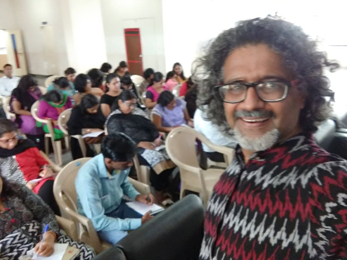 sreenindia's tweet photo. #Awakeningtheself The Magical #workshop #indusworldschool #Indore #mentors. Shook to create inspiring learning experiences @careerlauncher https://t.co/wFM0DyxPYg