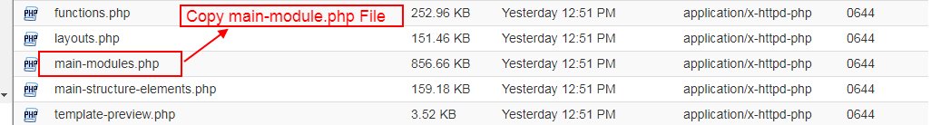 How to Use main-module.php file in Child Theme - elegantenthusiast.com/use-main-modul…