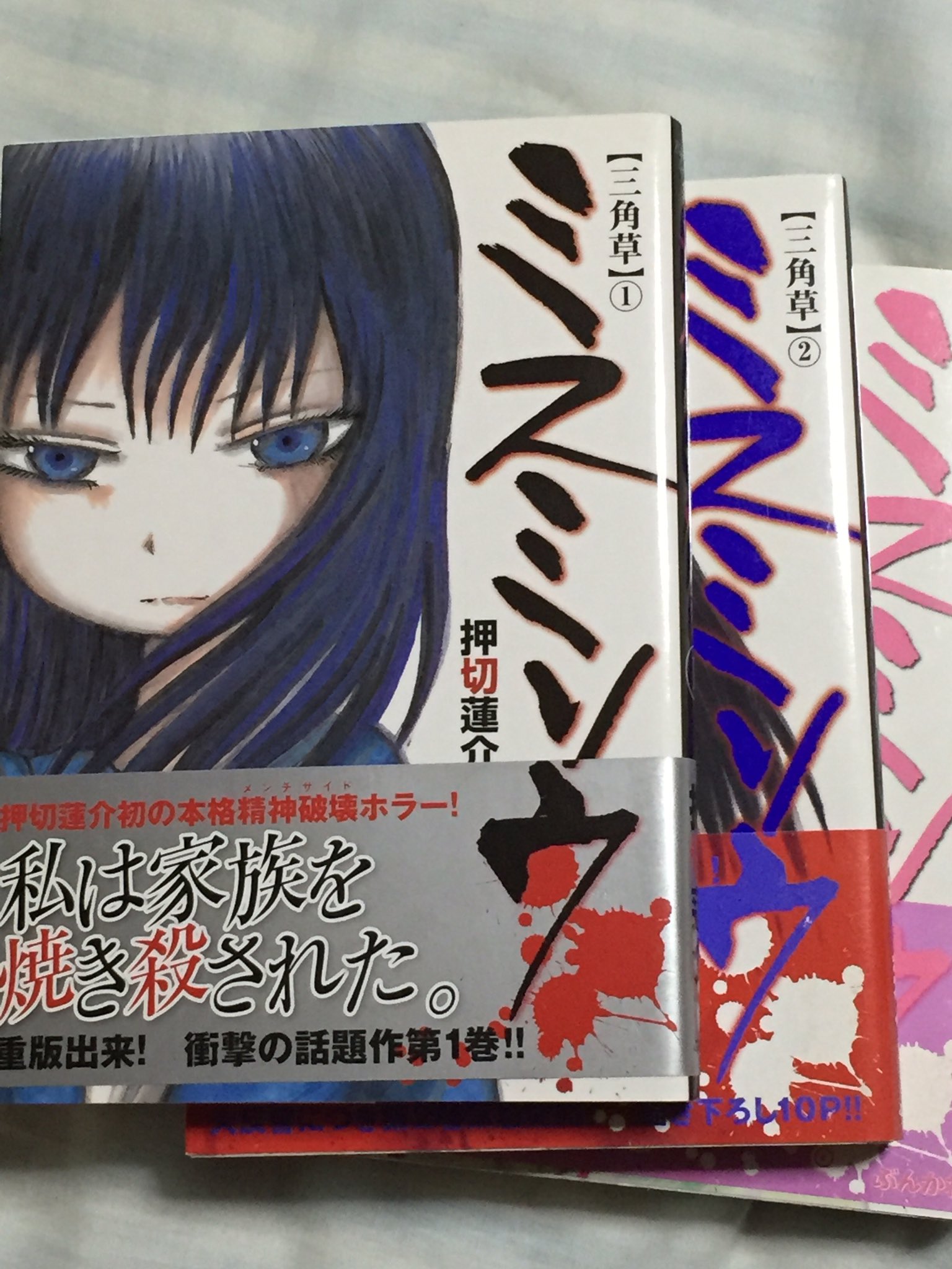 木皿 10年前の作品だけど結構名前を聞くので読んでみる 帯の煽り見るだけでもヤバそう 押切蓮介 ミスミソウ 全3巻 T Co R8lsbiylhu Twitter