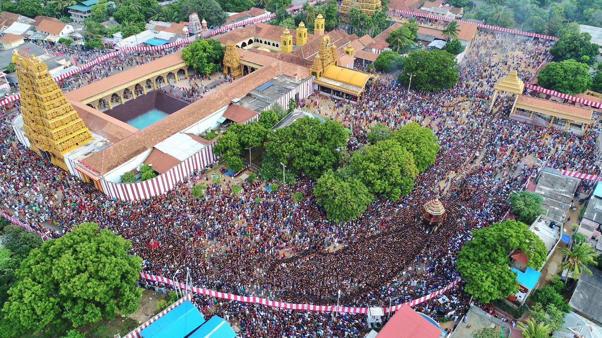 Thusi on Twitter: "#Nallur Kandaswamy temple, Jaffna.… "