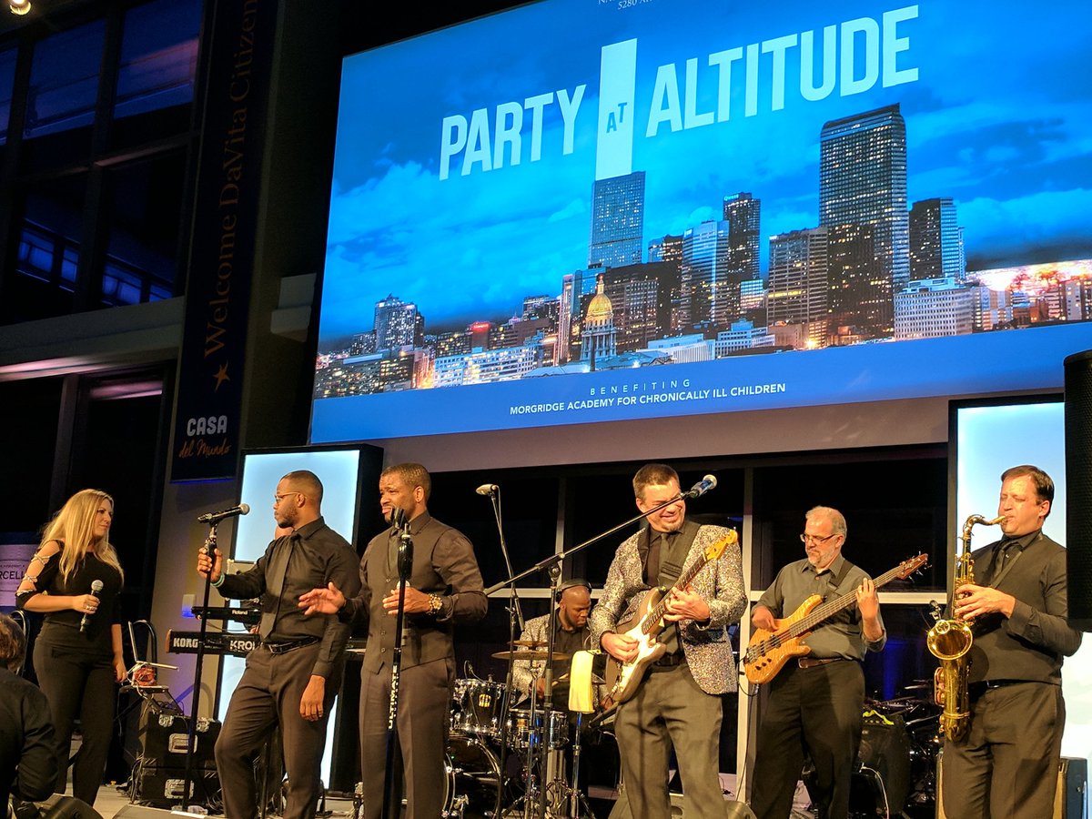 NJHealth's tweet photo. This is how we #giveback at @NJHealth . #PartyAtAltitude benefits the chronically ill children at #Morgridge Academy. https://t.co/OWlpC9IGkL