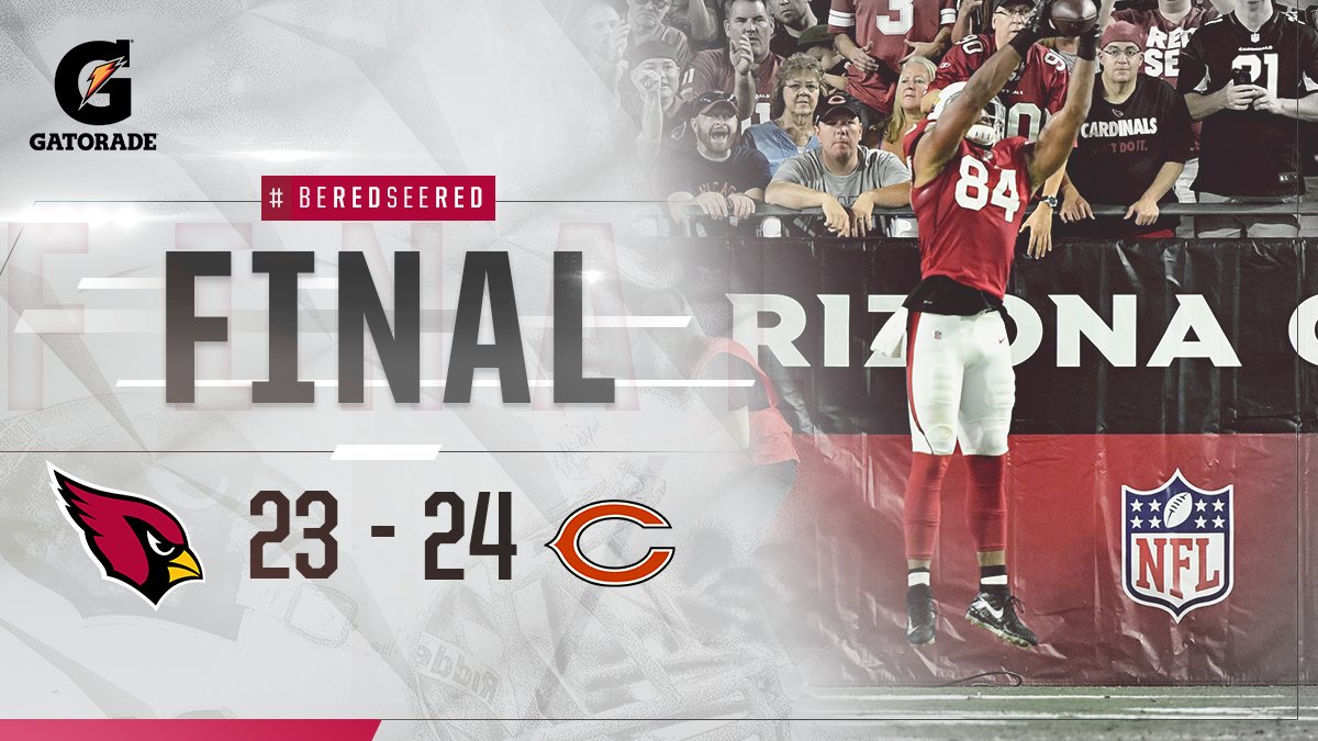 Comeback bid falls just short. #CHIvsAZ https://t.co/3roWskYpPR