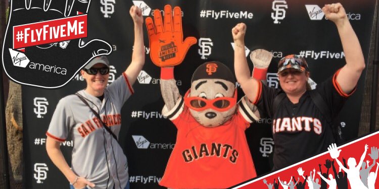 DekkerJen's tweet photo. We always have a great time at the
@SFGiants game on @VirginAmerica day! #FlyFiveMe #SFGiants https://t.co/xQDyuncsWo