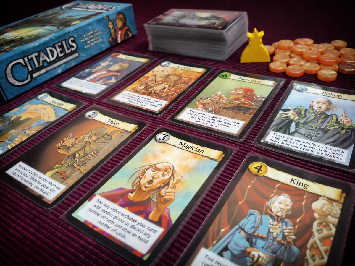 boardgameadda's tweet photo. Citadels | Board Game Night.

#boardgameadda #boardgamelibrary #boardgamegeek  #boardgames #tabletop #mumbai #india #boardgamenight #hobby https://t.co/eZRGhfkU2n