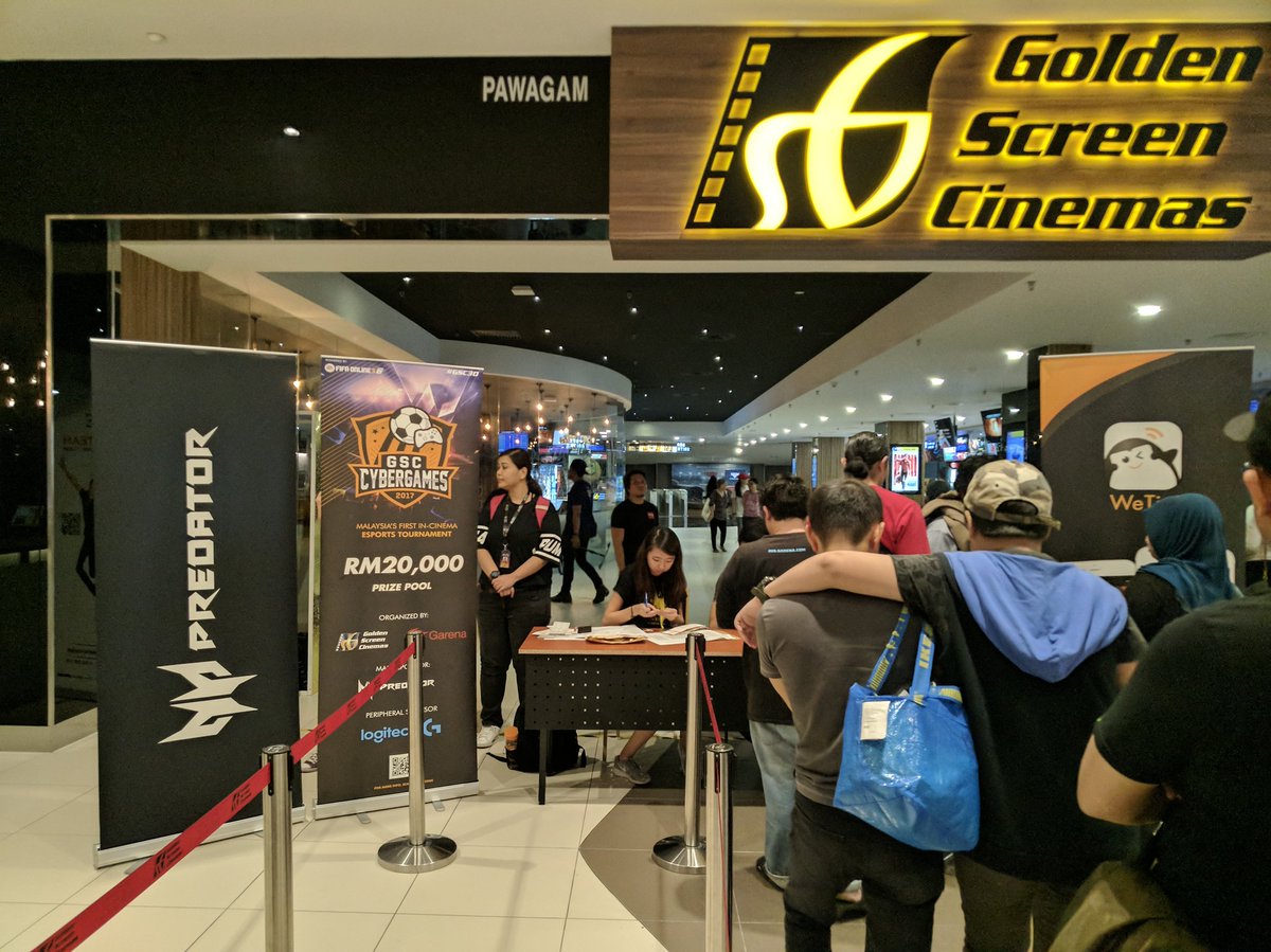 theskop's tweet photo. Ada di sekitar MyTown? Jom ke @GSCinemas saksikan pusingan akhir #GSCcybergames #FIFAonline3. Masuk percuma je. #GSC30 https://t.co/6BU8bi5NtL