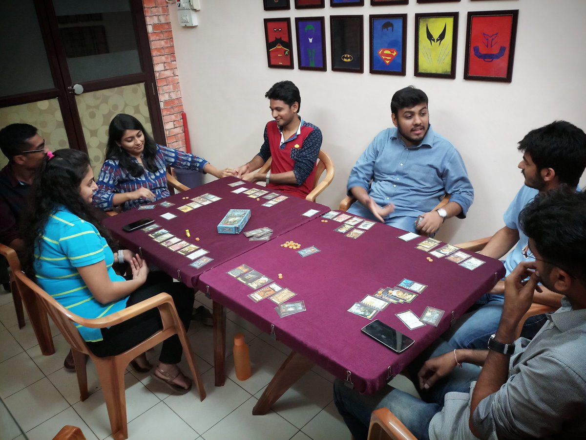boardgameadda's tweet photo. Citadels | Board Game Night.

#boardgameadda #boardgamelibrary #boardgamegeek  #boardgames #tabletop #mumbai #india #boardgamenight #hobby https://t.co/eZRGhfkU2n