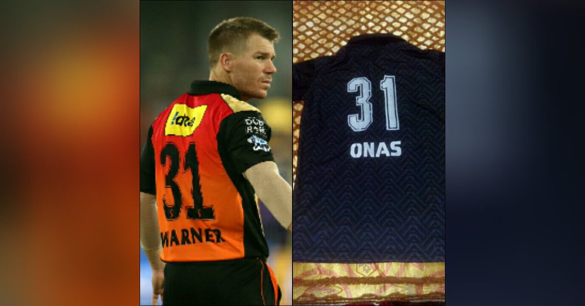 warner jersey number