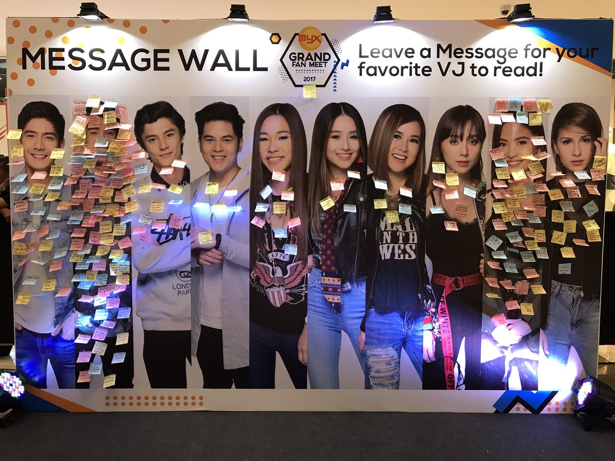We made our message. We made our message