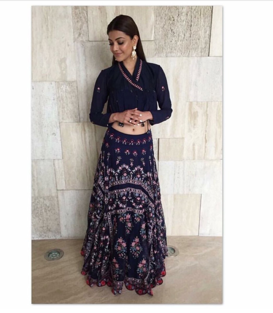 #KajalAggarwal all set for #MersalMusicLive