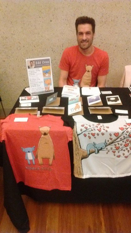 KoalaAndBear's tweet photo. Photos from #Zine and Independent Comic Symposium 2017 (#ZICS) #Brisbane https://t.co/4huV8DBCGw https://t.co/u6Deu2lcdk