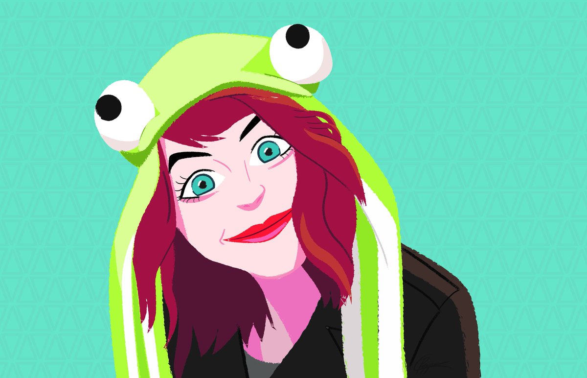 Clearrr19's tweet photo. @leahviathan staring right into your soul https://t.co/OwZZheNclX