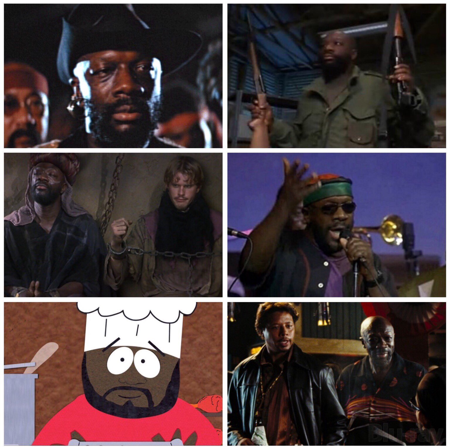  Happy 75th birthday to Isaac Hayes (1942-2008)! In film: 