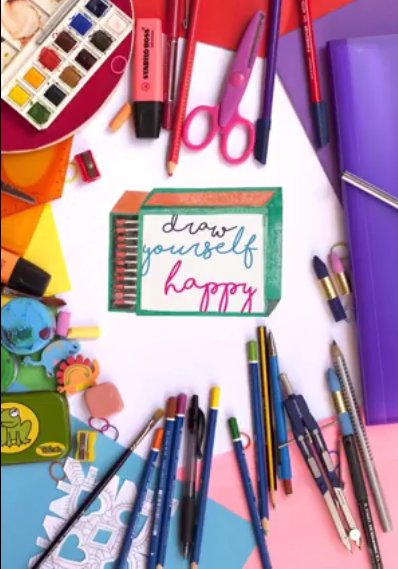 ABeeching's tweet image. Give stress &amp;amp; #depression a biff armed with #DrawYourselfHappy amzn.to/2gVSgRw #selfhelp #art #drawing #Mindfulness @Octopus_Books