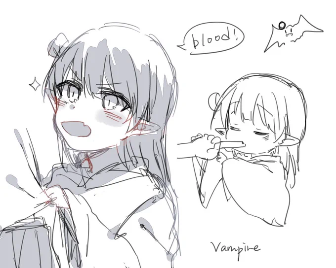 吸血鬼 #よしりこ #よしりこハザード
