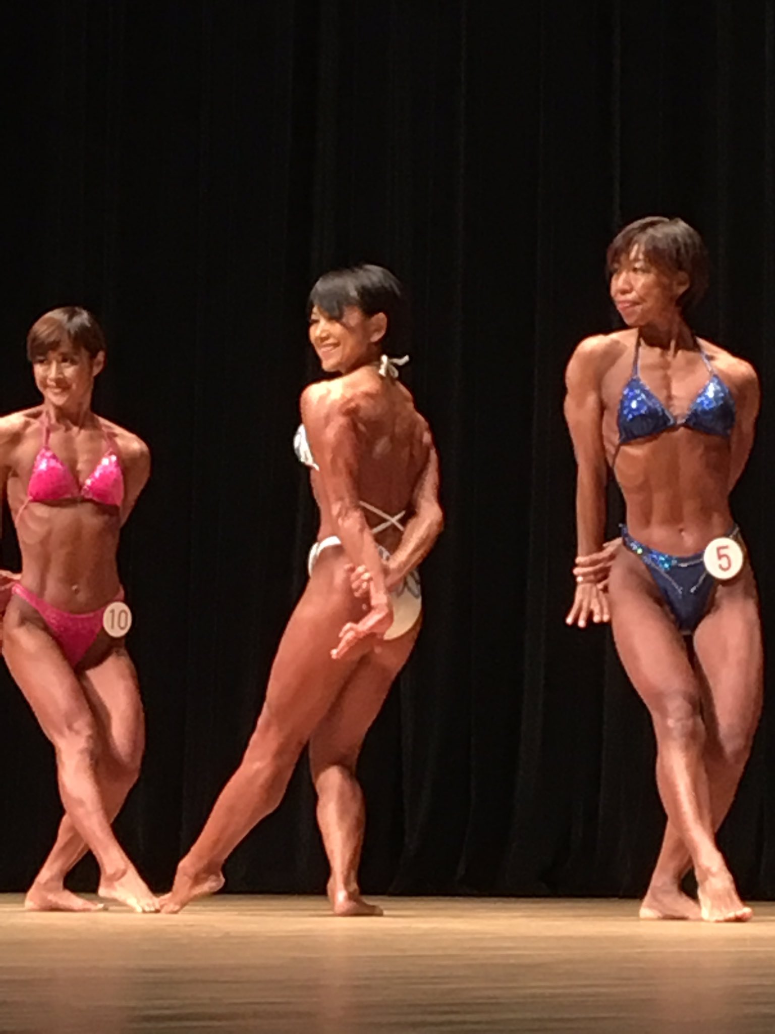 みっきー へなちょこベンチプレス ミス東京フィジークの6番宮田みゆき選手がとても目を惹く 東京ボディビル選手権大会 ミス東京フィジーク