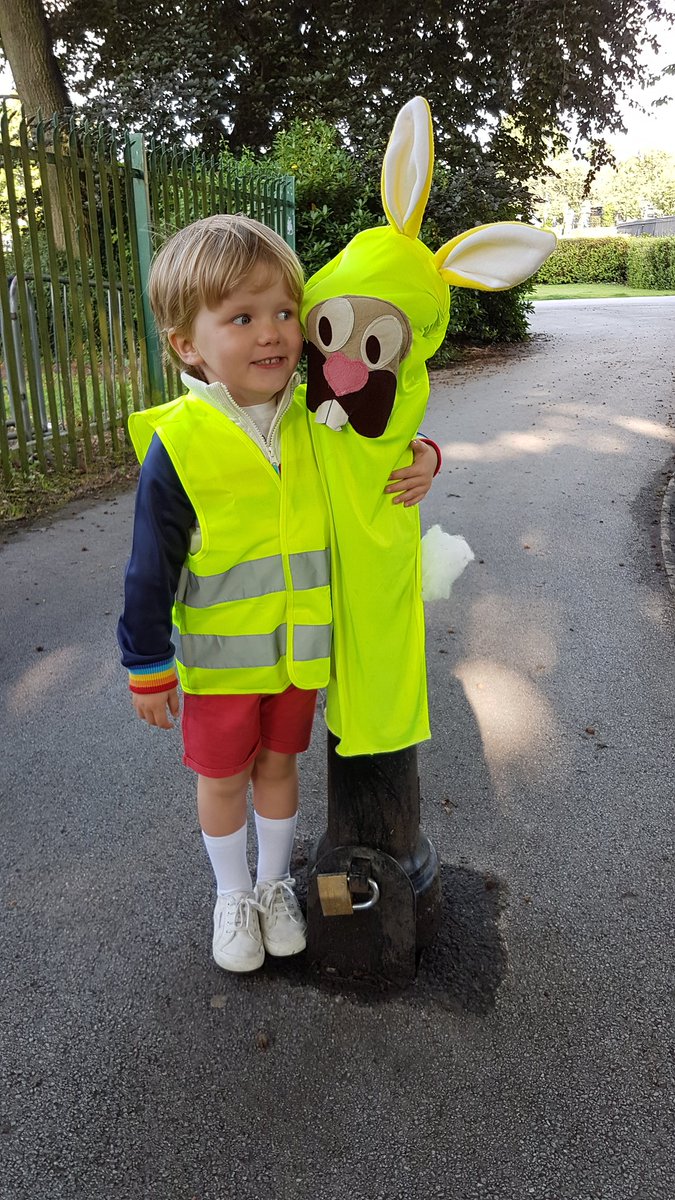 <a href="/juniorparkrunUK/">junior parkrun UK</a> Volunteer Marshal George!