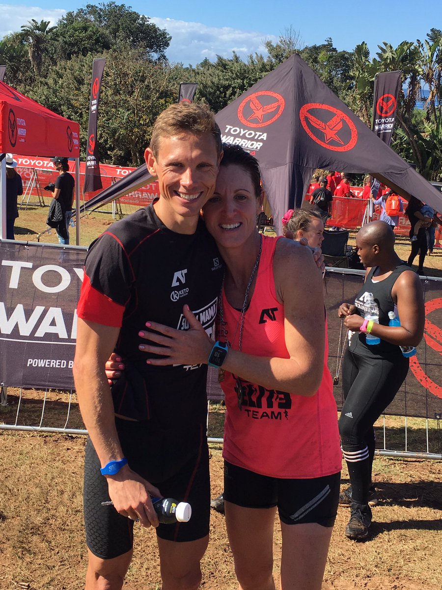 Locals rule! Congrats superstars <a href="/ClaudeEksteen/">Claude Eksteen</a> &amp; <a href="/trishbahlmann/">Trish Eksteen</a> taking the Elite Black Ops titles at Blythedale today 🏅👍🏼🏆 <a href="/thewarriorrace/">Warrior Race</a>