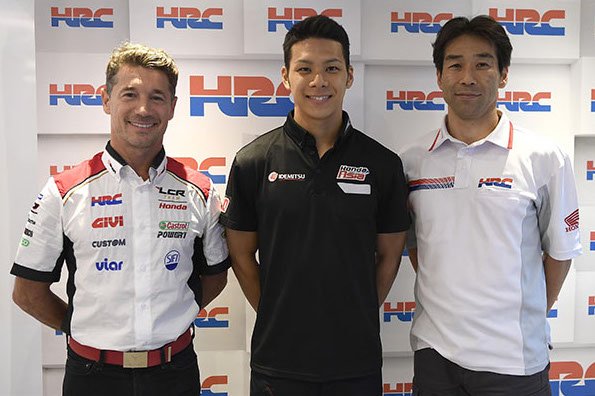 JesSanSan's tweet photo. News 🚨!!! Confirmado oficialmente el salto de @takanakagami30 a #MotoGP con Honda en el LCR para 2018 como compañero de Cal Crutchlow. https://t.co/Ssl6m1LQDT