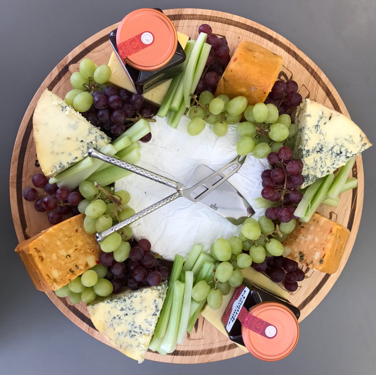 One of Mrs B's classic cheeseboards!