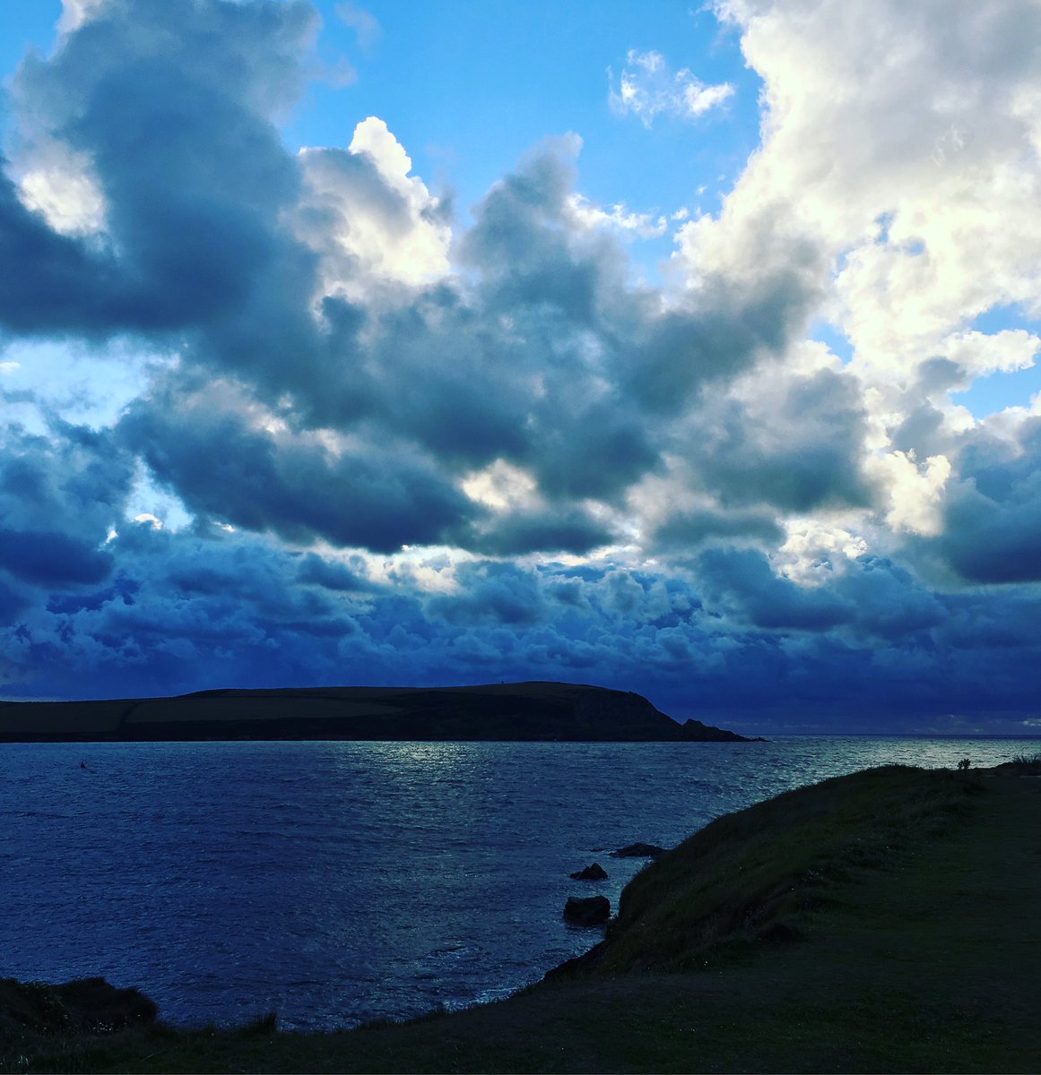 Goodbye Cornwall for another year #Cornwall #atlantic #sky #SundayMorning