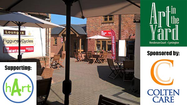 #hampshireopenstudios 6 #NewForest Artists on display at Art in the Yard #Lymington #Hampshire today @henderson_crt