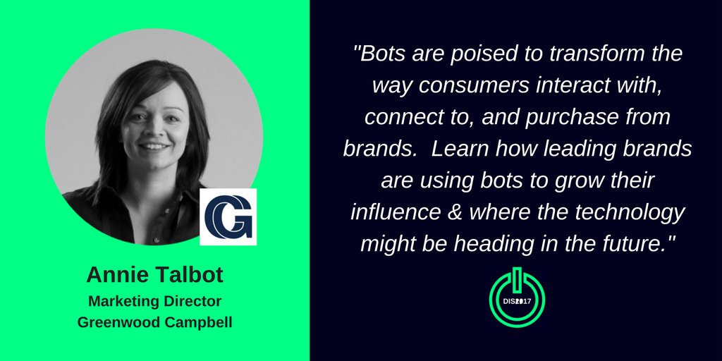 getdigital2017's tweet photo. Annie Talbot from @GC_people is talking #chatbots at #DIS2017 #Bournemouth on 12.09.2017 Free registration: https://t.co/HexK4da21z https://t.co/0elTJ49RCX