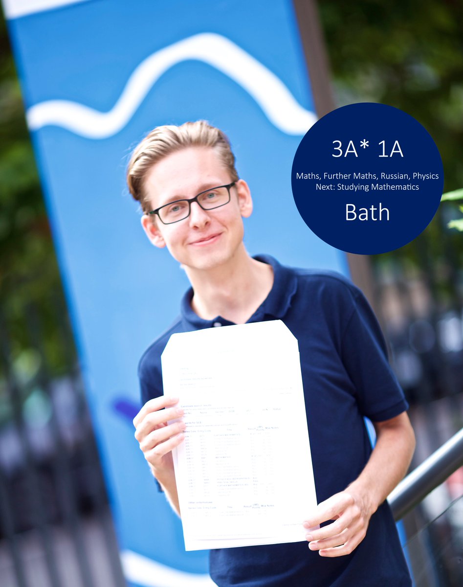 PaddingtonAcad's tweet image. Congratulations to Mikhail for achieving 3A*s, 1A and who will now #gointo @bathuniversity to study Mathematics. #goingtouni #Alevels2017