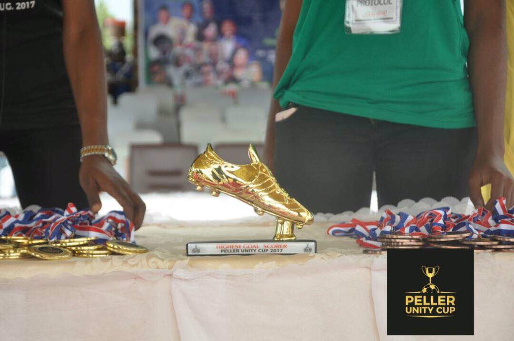 ShinaPeller's tweet photo. Congratulations to the winners of #PellerUnityCup 2017 - Iseyin United - on a well deserved victory and congratulations also to the players. https://t.co/tUiyaCoDTs