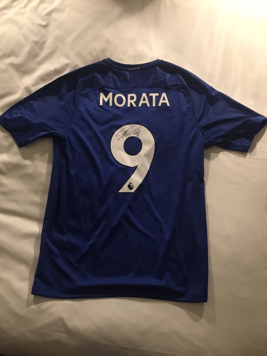 RT &amp; FOLLOW for a chance to win this signed <a href="/AlvaroMorata/">Álvaro Morata</a> kit! 👀

Big thx to @FIWC for having him sign it! Winner picked FRIDAY 9/25! 🤙🏾🔵