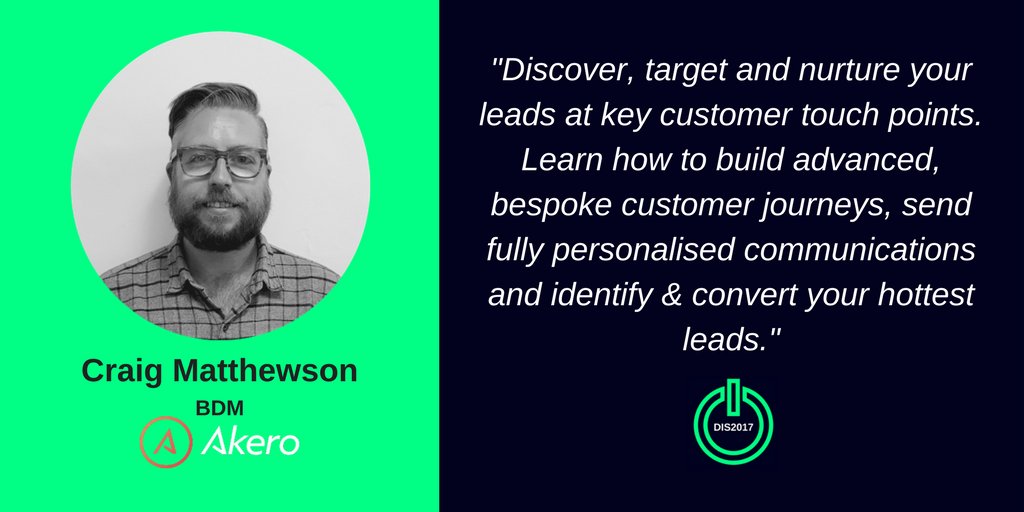 getdigital2017's tweet photo. Nurture your #leads &amp; increase #ROI with @akerolabs talk at #DIS2017 #Bournemouth 12.07.2017.  Free registration: https://t.co/HexK4da21z https://t.co/UO3phYcPAs