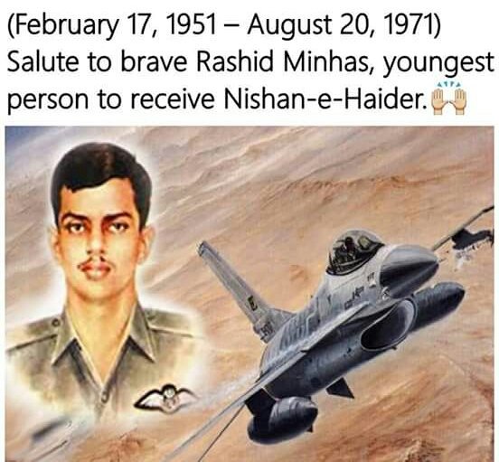 SyedaUroosa3's tweet photo. Death anniversary of Rashid Minhas. https://t.co/CDg0j5qMji