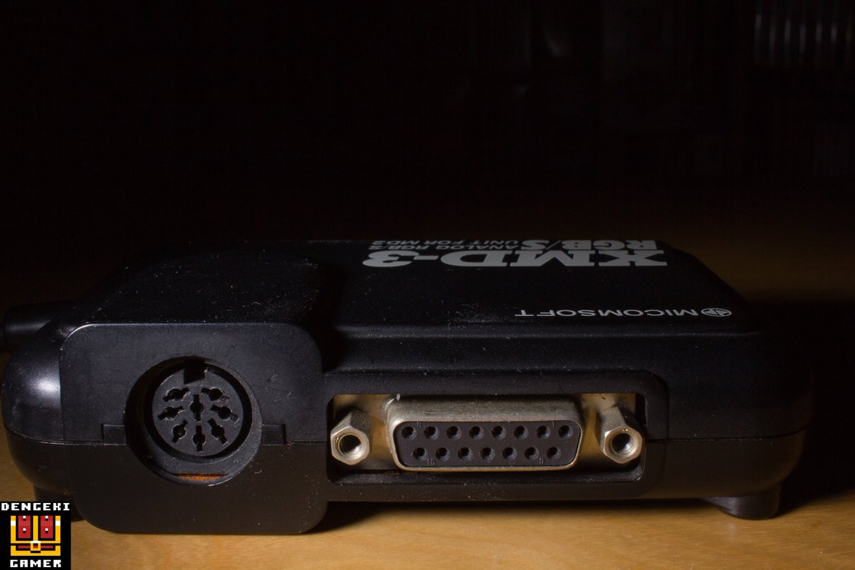 dengekigamer's tweet photo. -XMD-3 RGBS -
 Micomsoft 1989 Japan
 Analog RGB Adapter
https://t.co/iGYfU6dpuj
 #Micomsoft #MegaDrive #Sega #RGB https://t.co/ewPBk0gaDx