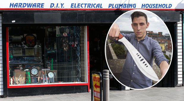 Independent_ie's tweet photo. Large machetes 'which could easily kill' openly on sale a short distance from Dublin's O'Connell St https://t.co/YQd8FYTjGV https://t.co/vfKX0u3krd