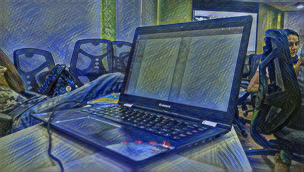 vangogh_app's tweet image. Image generated from model starry_night at #devmerge hackathon on Sun, 20 Aug 2017 15:46:51  by Team Vangogh