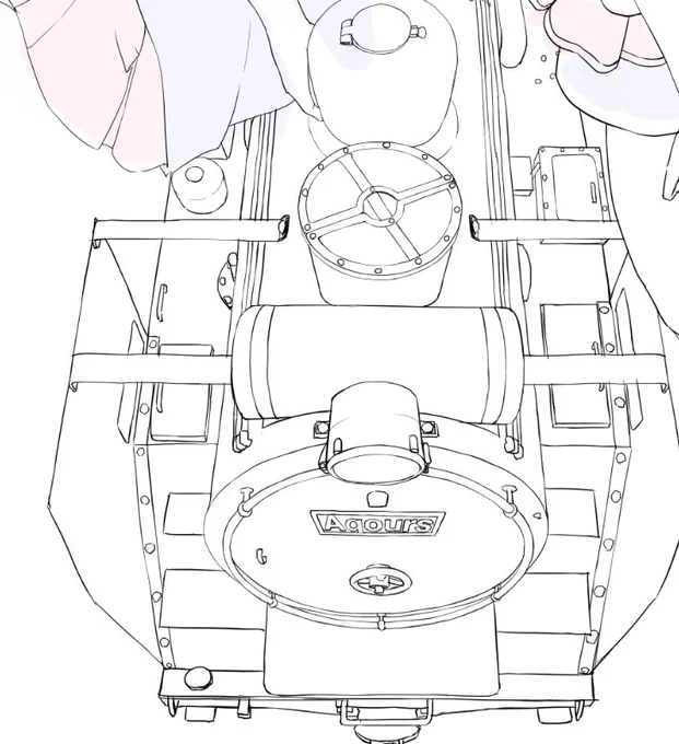 埼玉公演に向けて絵描いてるけどこれ完成したら目立たないからみて、、 