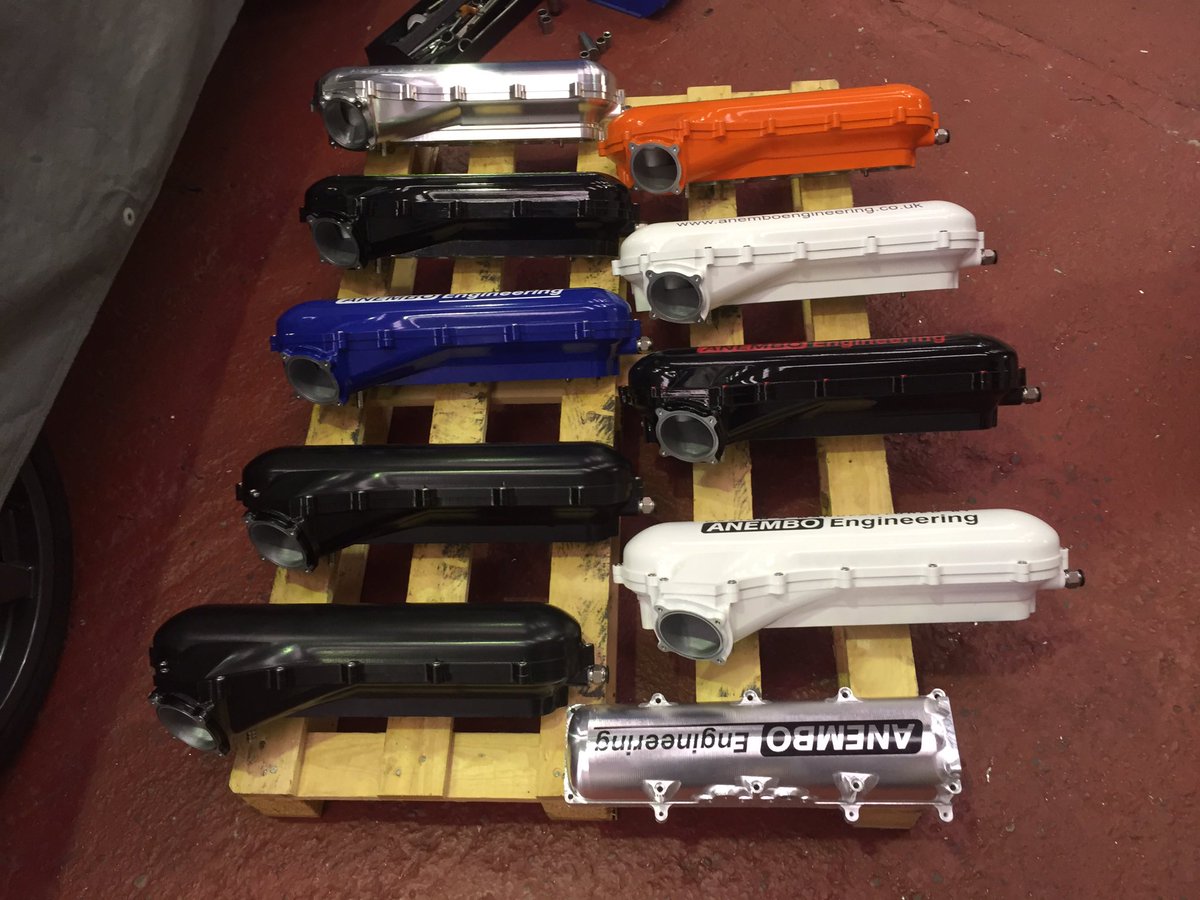 All these colourful plenums ready for customers 👍#Stfocus #ford #rsfocus #focus #anembo #plenum