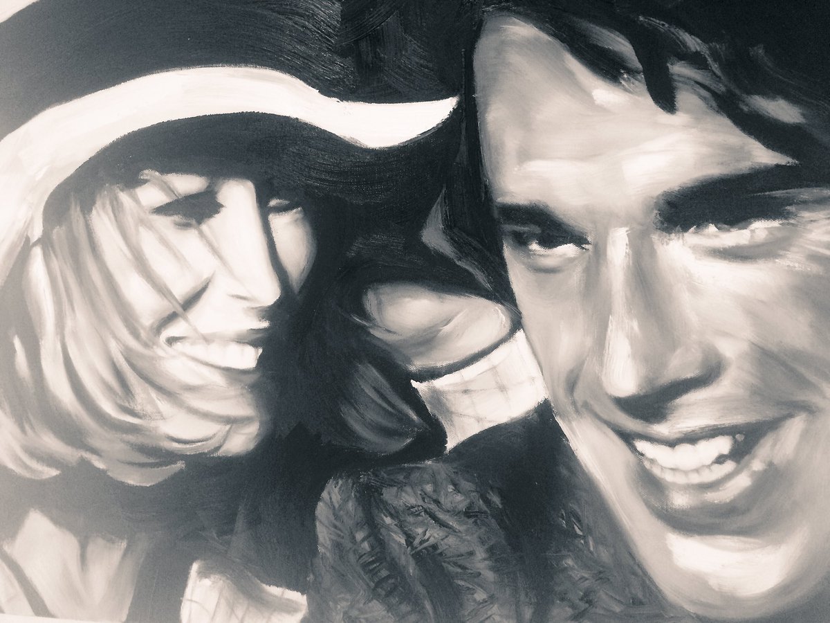 Drop in and see the work of <a href="/NickPikeArt/">Nick Pike</a> here at the art cafe, as part of #Artburst Arts Festival here in #Painswick ... 
<a href="/ArtburstPainswk/">Artburst Painswick</a>