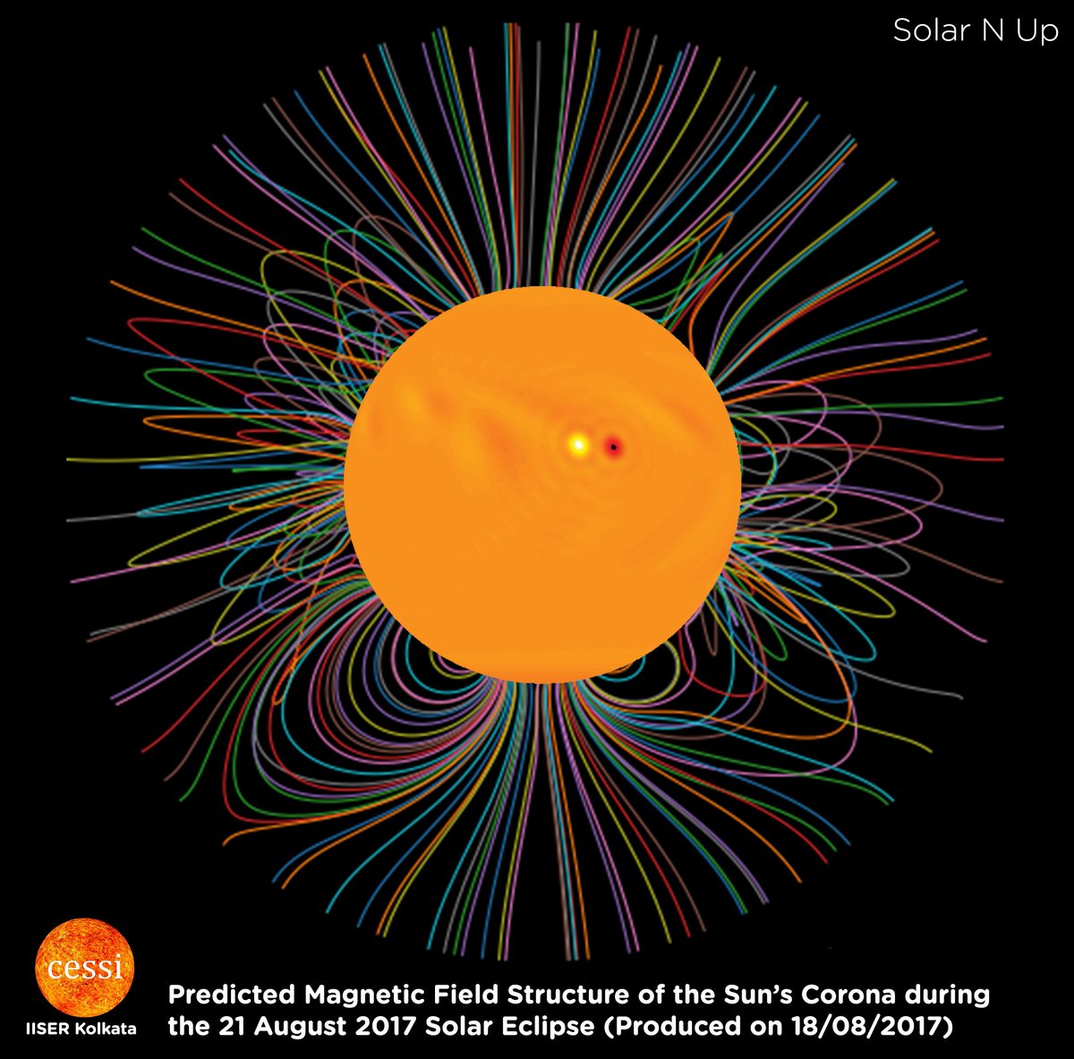 Great American Solar Eclipse Prediction by CESSI, a MHRD center of Excellence.
Final update now online cessi.in/solareclipse20…