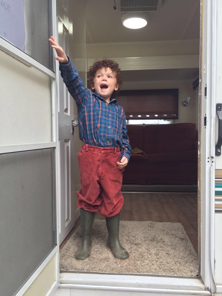 TomCurlyLock's tweet photo. Feeling like a star in my own trailer #littleSherlock #Sherlock #TheFinalProblem #221B https://t.co/BNXSIoCqUP