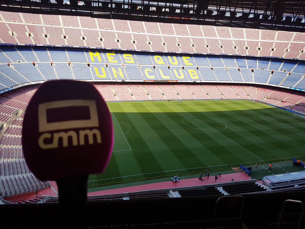 rubengcastelbon's tweet image. Ya estamos en el Camp Nou los de @DeportesCMM ... No es un día cualquiera  #BarcelonaContigo
