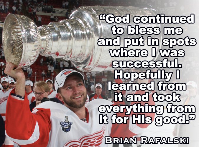 Happy Birthday to Brian Rafalski! Brian won 3 Stanley Cups and never missed the playoffs in his career! 