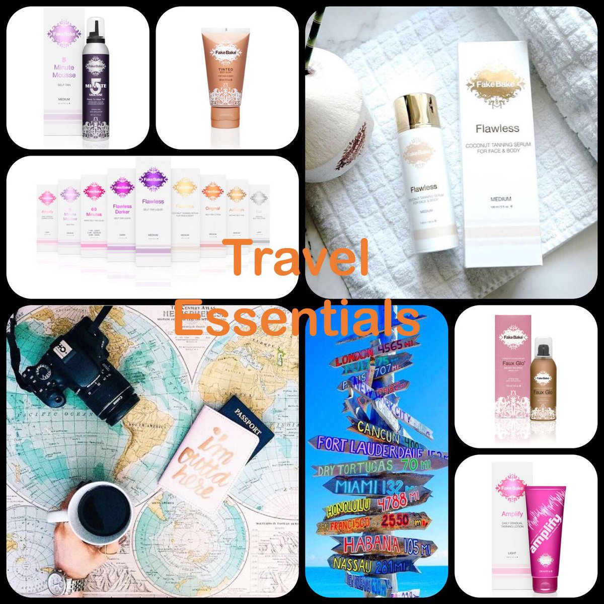fakebake_spain's tweet photo. Your Perfect Travel Companion #fakebake around the #globe 🌏🛩 #travelessentials #bronzed #tan #celebritystyle #staysafeinthesun #teamfakebake https://t.co/wZ1bVBHwVl