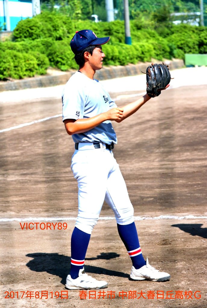 高校野球　ペナント　春日丘高校 高校野球ペナント春日丘高校