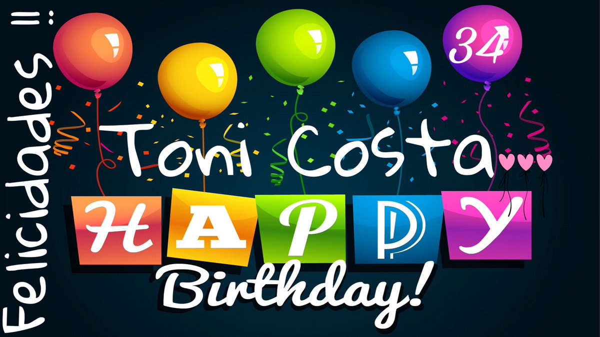 ToniCostaSpain's tweet photo. Un buen momento para celebrar !! Para ti @ToniCosta con todo nuestro cariño y admiración , que sigan los éxitos!! #FelizCumpleañosToniCosta https://t.co/TCOjpTHtNc