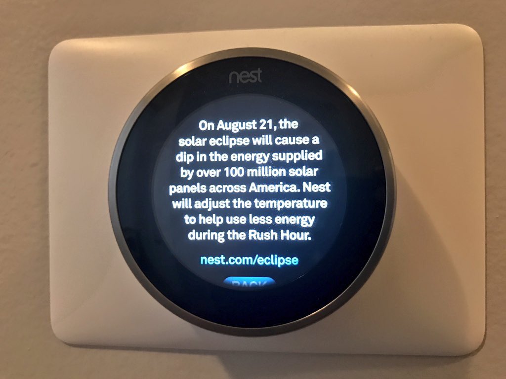 It's great to see @nest using the eclipse introduce people to demand response..hoping that <a href="/SqueakyEnergy/">Squeaky "clean" Energy</a> is ready for this :) #solar #iot