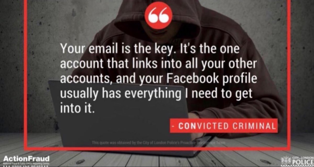 Don't give away your Identity❗️

Don't have the same passwords for all accounts💻

Don't make it easy for fraudsters #convictquotes #tell2 ❤️