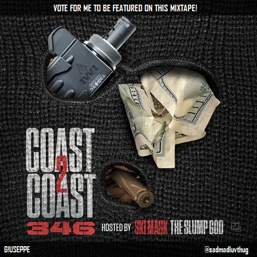 qgod417's tweet photo. I voted for @sadmadluvthug to be on @coast2coastmag Mixtape 346 w/@THESLUMPGOD! https://t.co/KRGtKqZfYz #Coast2Coast https://t.co/odQ8jBoBFH