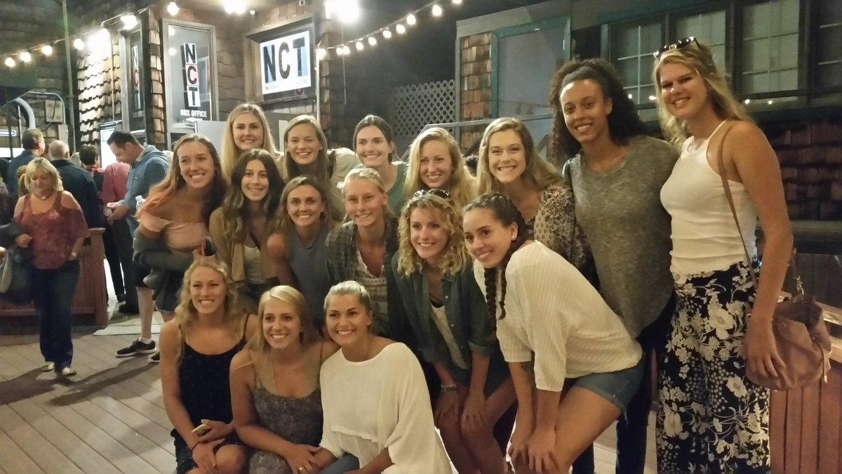 USDVolleyball's tweet photo. Thanks @NCTSanDiego for all the laughs! @USDVolleyball had a great time!!!! https://t.co/buSTH1dJPW